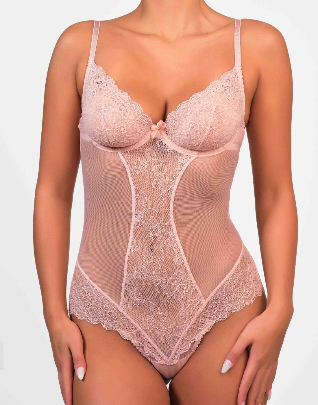 Freya Basque Bra Peach Skin / 34B