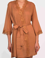 Brie Robe Copper Bronze / MED