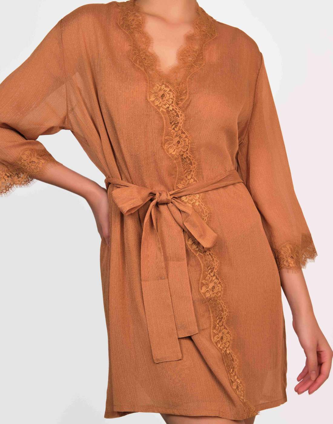 Brie Robe Copper Bronze / MED