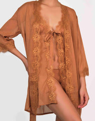 Brie Robe Copper Bronze / MED