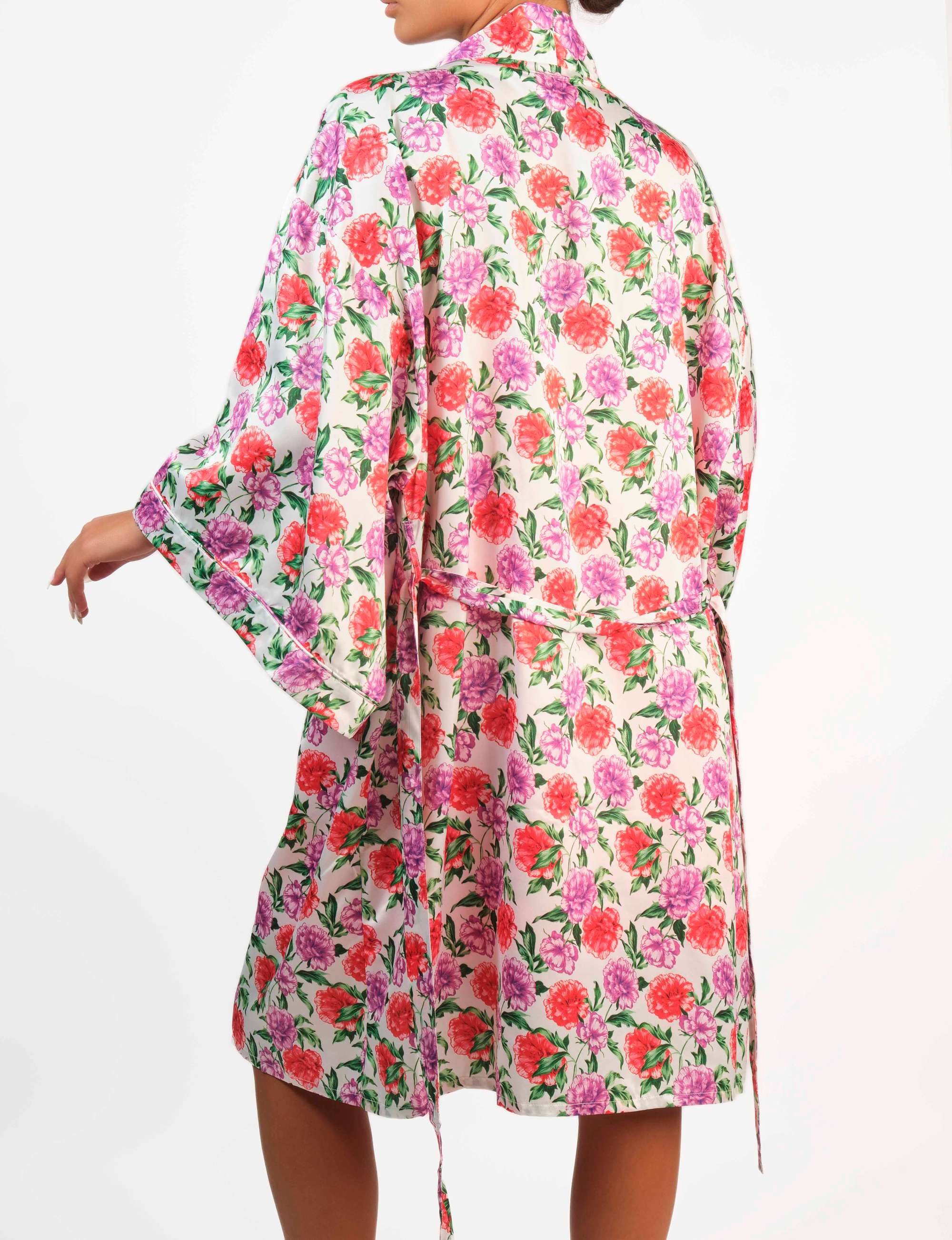 Isla & Evie Dahlia Robe Rose Garden / MED