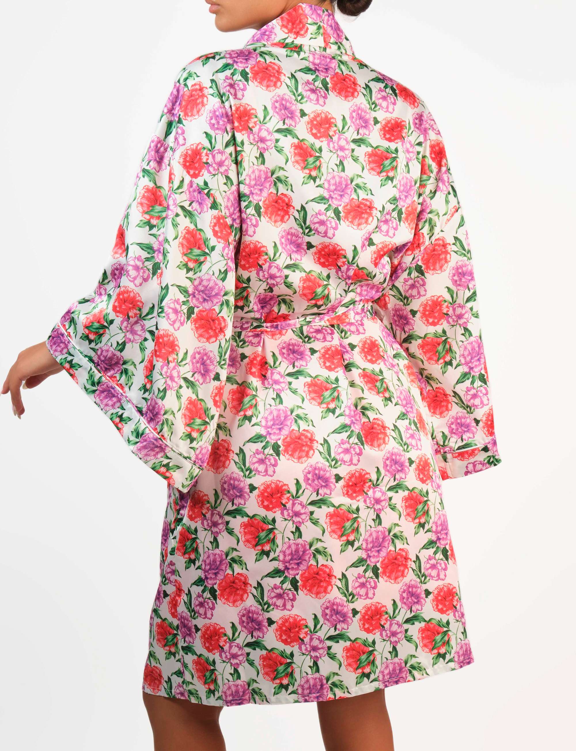 Isla & Evie Dahlia Robe Rose Garden / MED