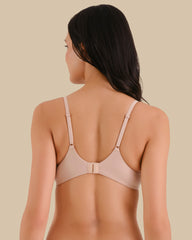 Isla & Evie Bra Push Up Rib RUGBY TAN / 34B