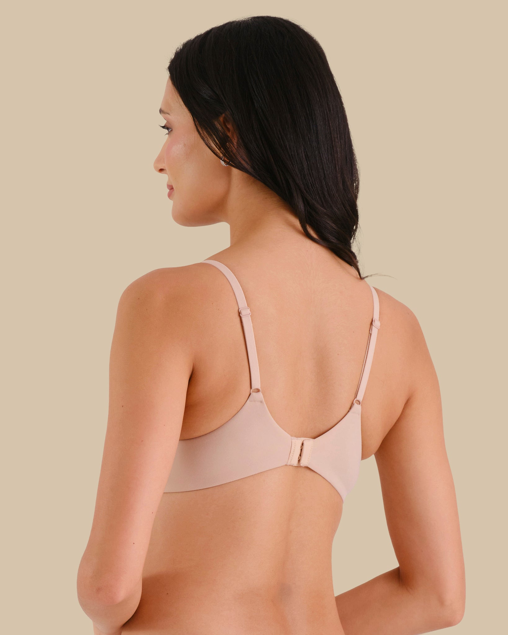 Isla & Evie Bra Push Up Rib RUGBY TAN / 34B