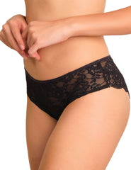 La Senza Trendy Hipster Lace Panties Black / MED