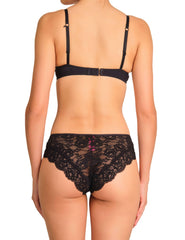 La Senza Trendy Hipster Lace Panties Black / MED