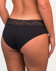 La Senza Trendy Hipster Panties Black / MED