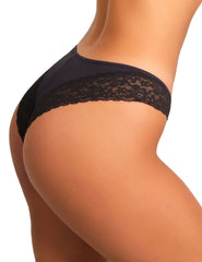 La Senza Trendy Cheeky Panties Black / MED