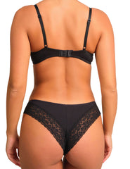 La Senza Trendy Cheeky Panties Black / MED