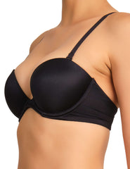 La Senza Strapless Double Pushup Bra 34B / Black