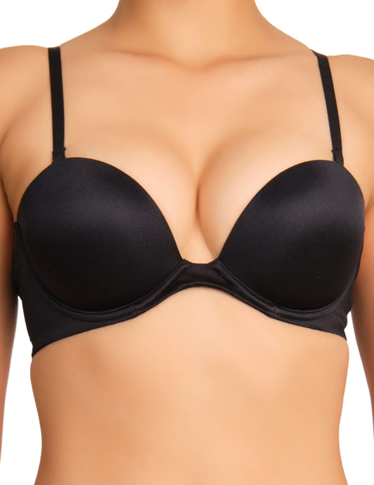 La Senza Strapless Double Pushup Bra 34B / Black