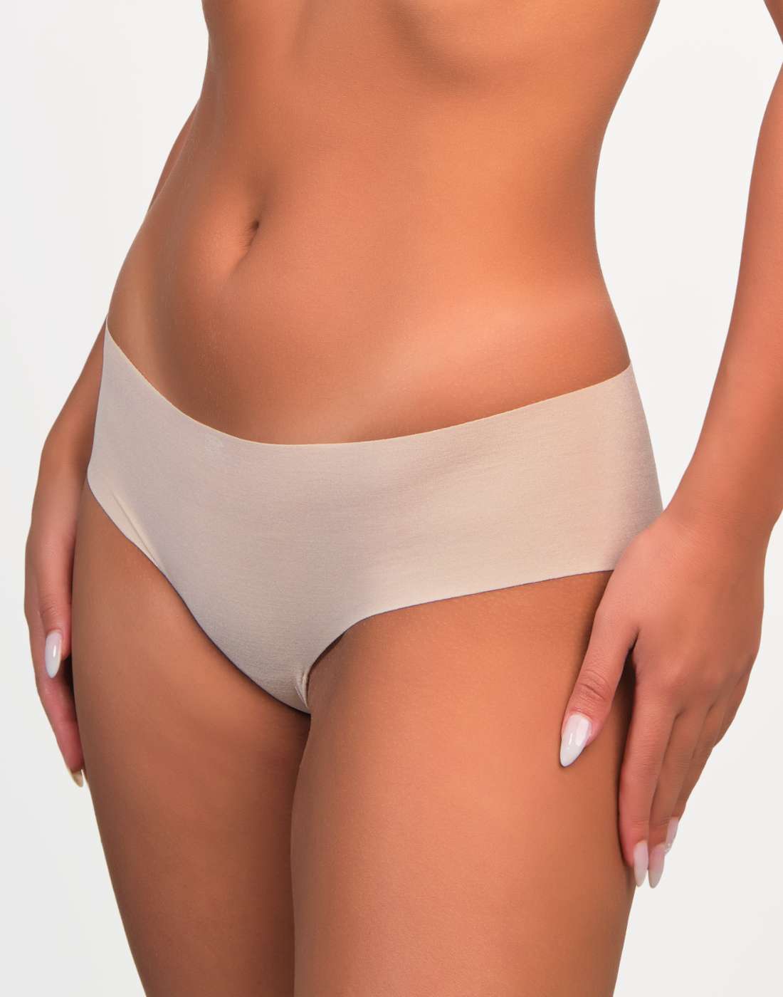 La Senza Seamless Cheeky Panties Nude / MED