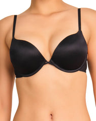 La Senza Sexy Double Pushup Plunge Bra 34B / Black