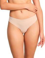 La Senza Seamless Thong LARGE / Nude