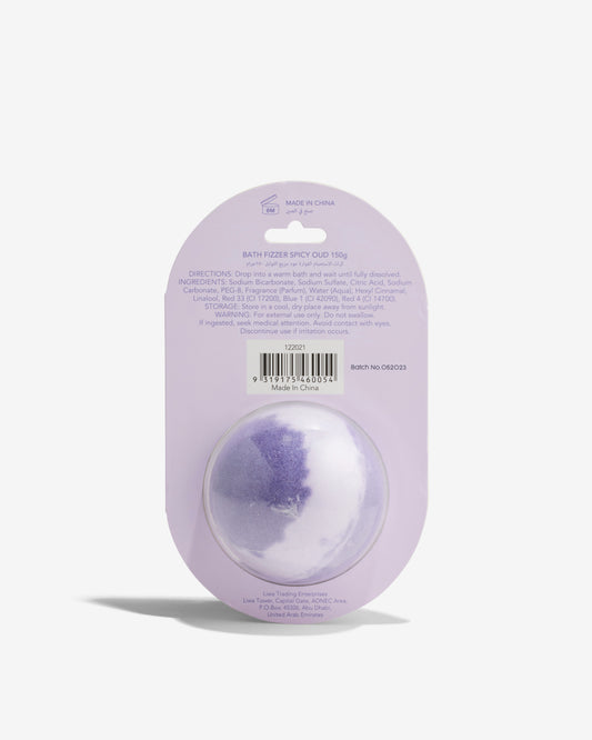 Spicy Oud Bath Bomb 150g -Isla & Evie