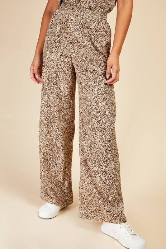 Little Mistress Leopard Trousers