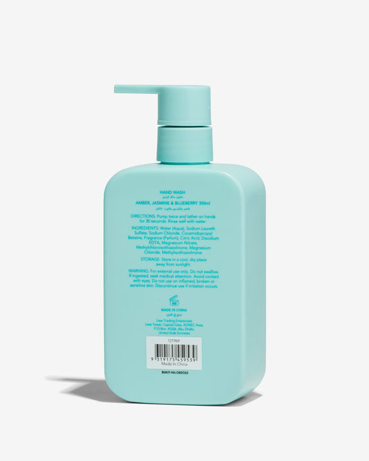 Amber, Jasmine & Blueberry Hand Wash 350ml -Isla & Evie