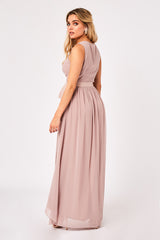 Little Mistress Mink Wrap Maxi