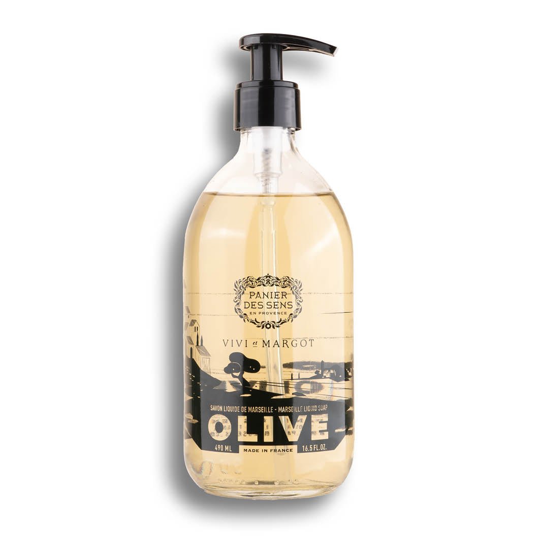 Olive Glass Liquid Marseille Soap - 2024 Limited Edition 490ml