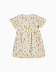 Zippy Baby Girls Cotton Floral Dress