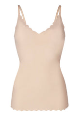 Skiny Camisole With Removable Pads Beige