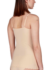 Skiny Camisole With Removable Pads Beige