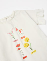 Zippy Baby Girls 'Flowers' Cotton T-Shirt