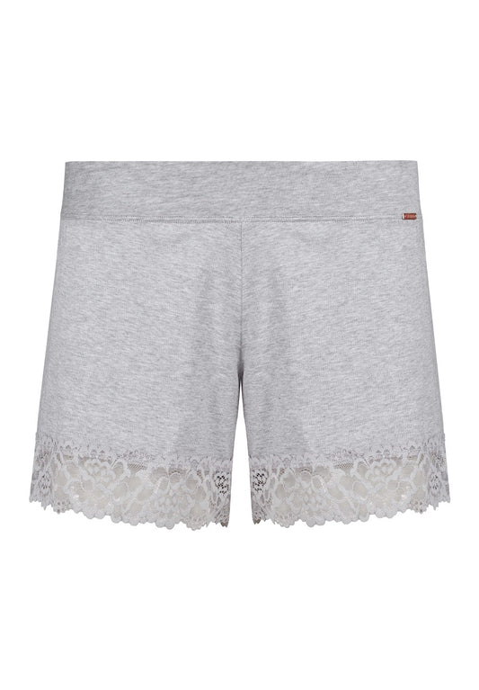 Skiny Shorts Stone Grey Melange