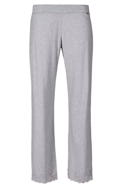 Skiny Pants Long Stone Grey Melange