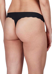 Skiny Thong Black