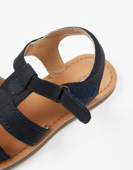 Zippy Boys Leather Strappy Sandals