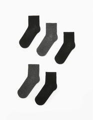 Zippy Boys Pack Of Five Mixed Socks