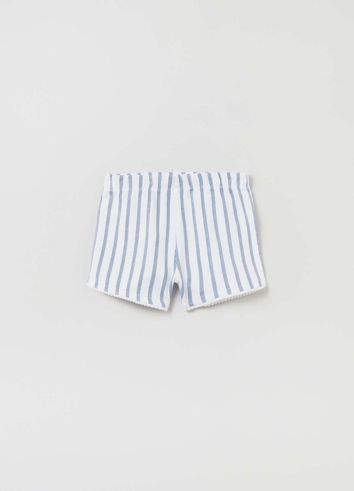 OVS Baby Girl Stripe Scallop Trim Short