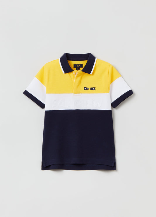 OVS Boys Contrast Stripe Polo Shirt