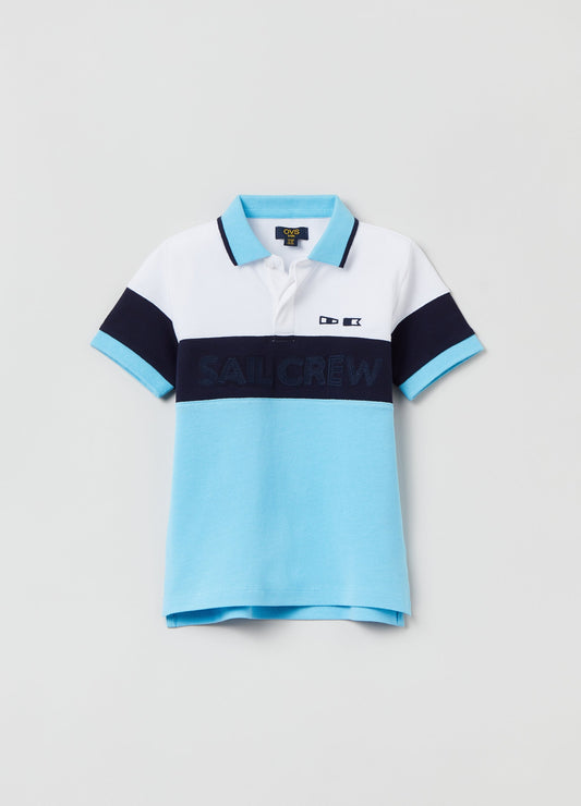 OVS Boys Contrast Stripe Polo Shirt