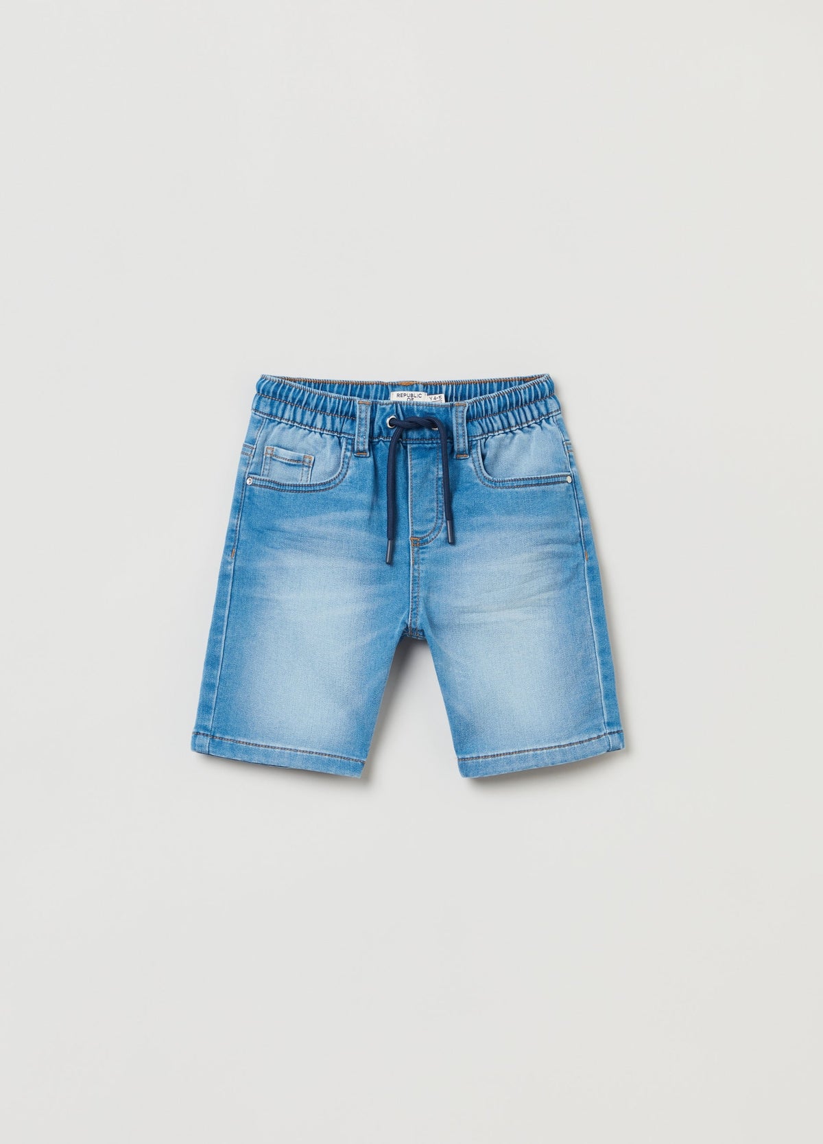 OVS Boys Elasticated Waist Denim Short