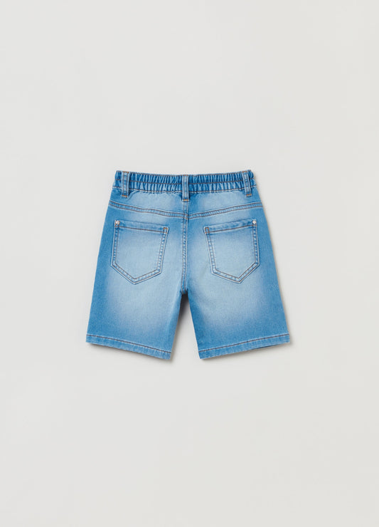 OVS Boys Elasticated Waist Denim Short