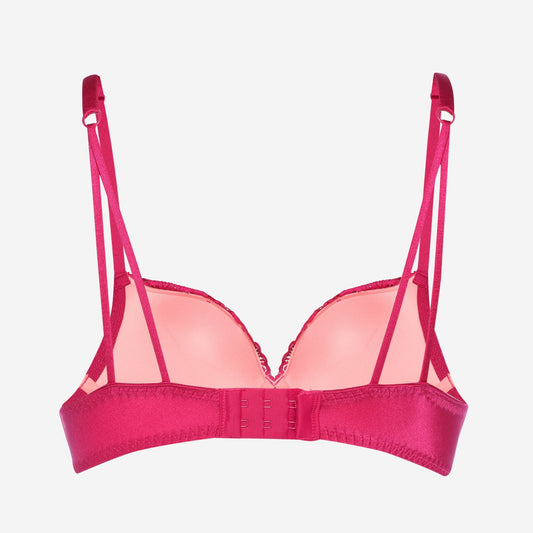 LS Lingerie Lace Detail Plunge Bra