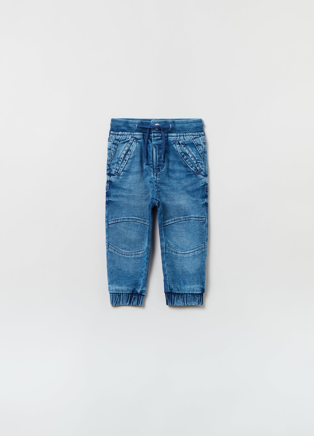 OVS Baby Boy Draw String Waist Seam Detail Jeans