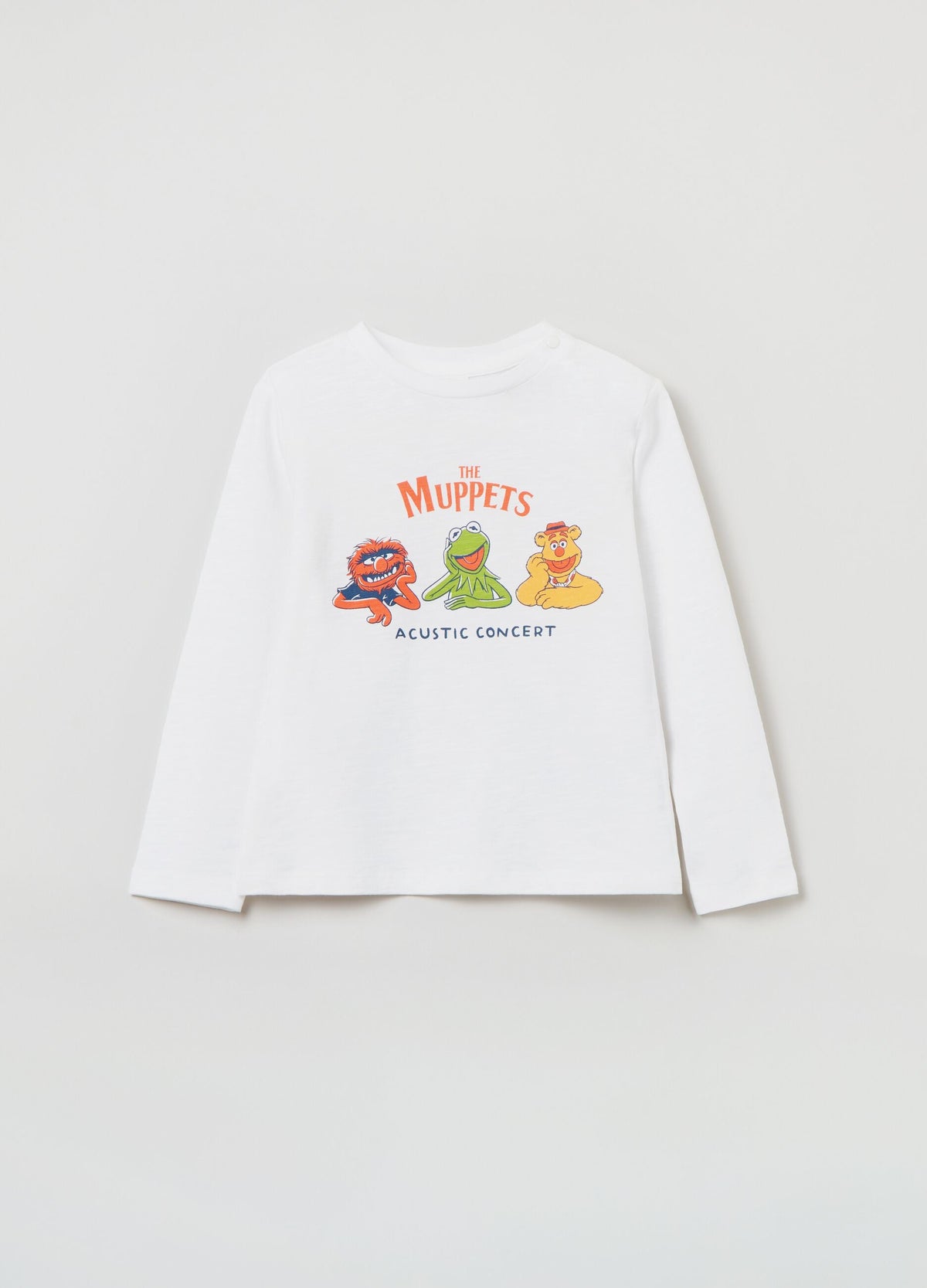 OVS Disney Long-Sleeved T-Shirt With The Muppets Print