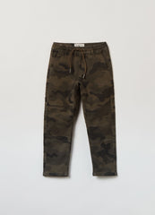 OVS Camo Stretch Cotton Joggers