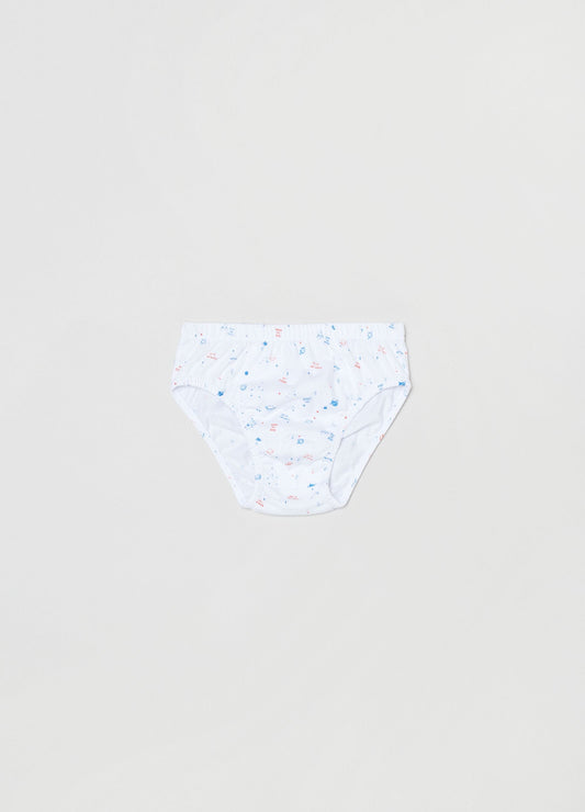 OVS Three-pack Cotton Briefs With Universe Print