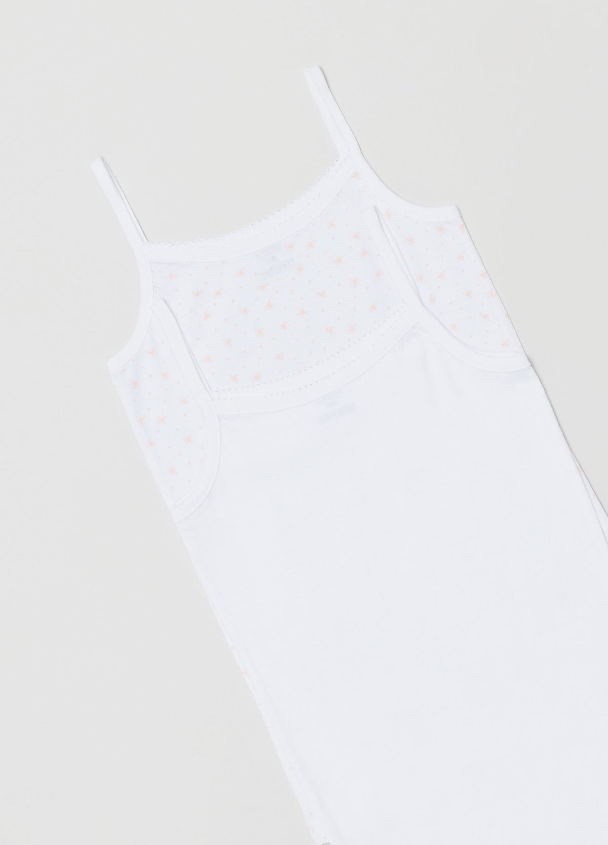 OVS Millefiori Body Style Cotton Vest Top With Stars Print