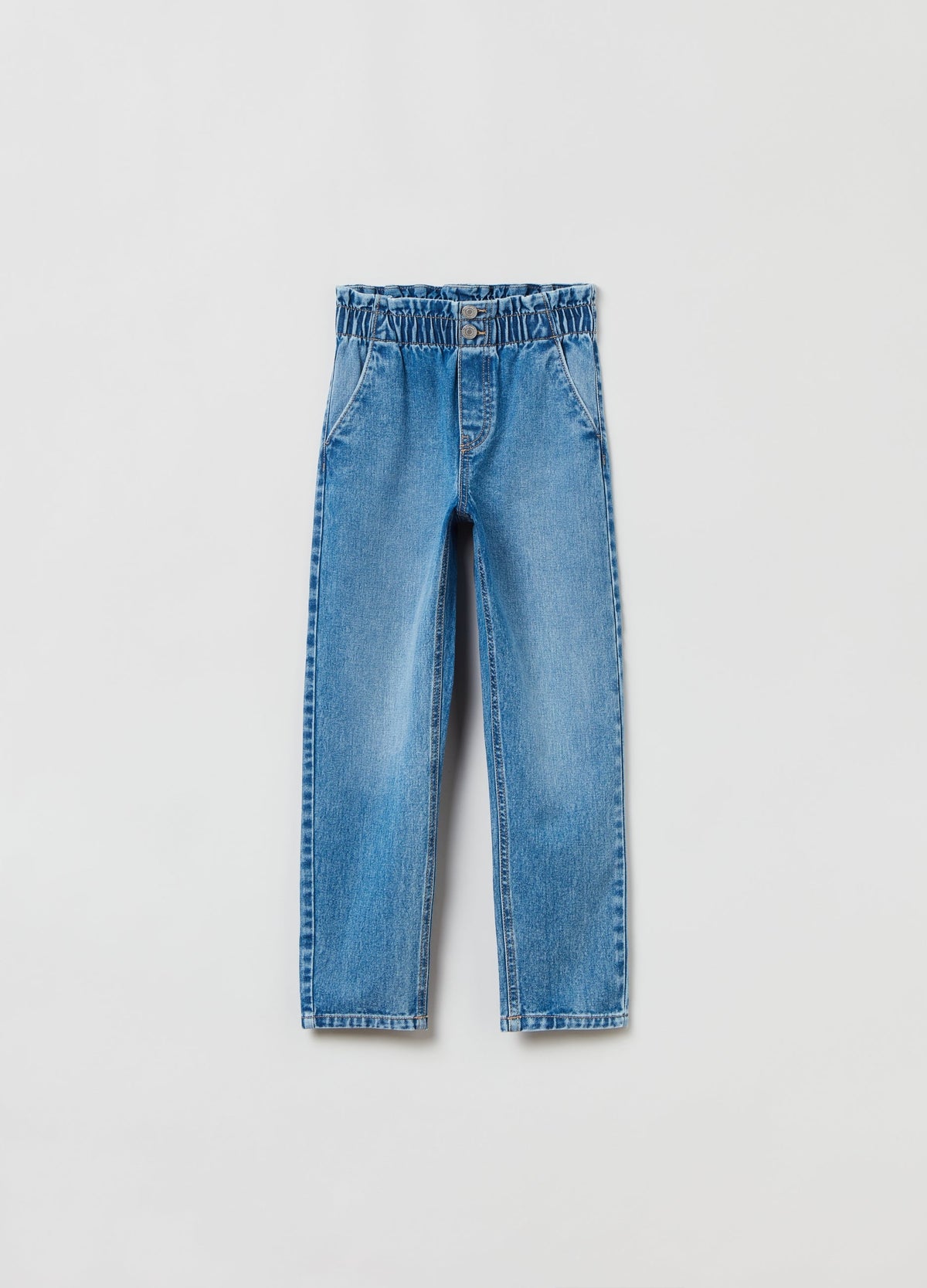 OVS Girls Paper Bag Waist Jeans