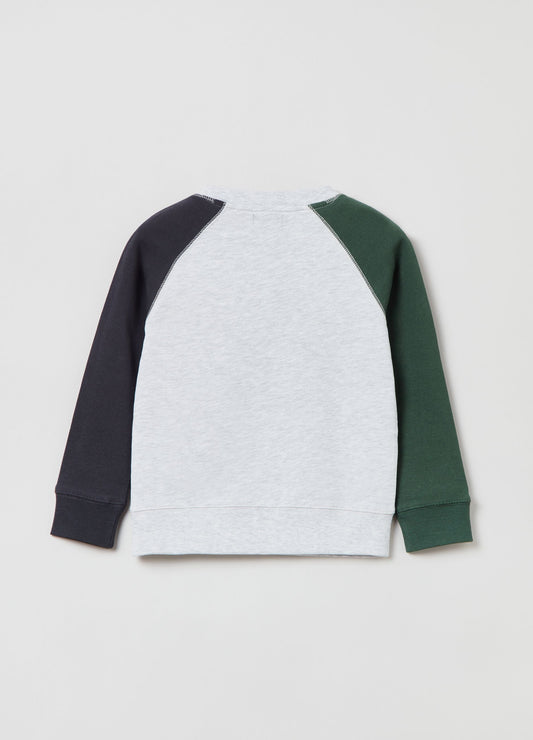 OVS HOUSEBRAND Sweatshirt In Colourblock French Terry