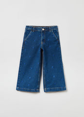 OVS Wide-Leg Jeans With Butterfly Buttons