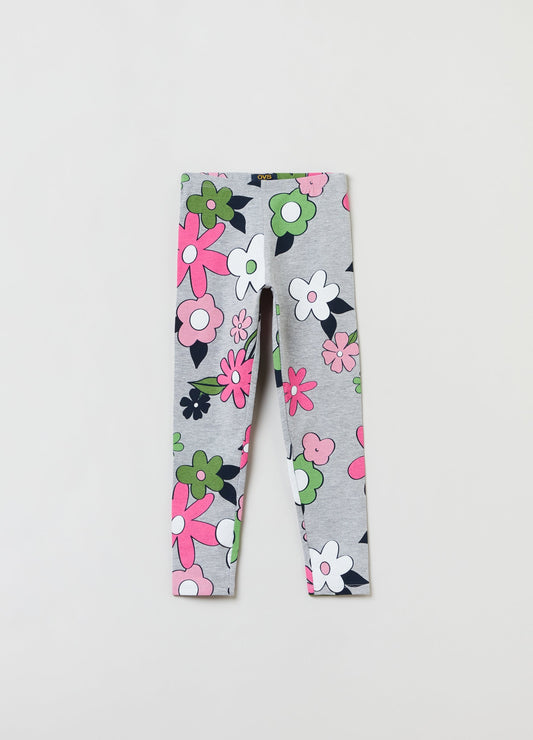 OVS Girls Flower Printed Legging