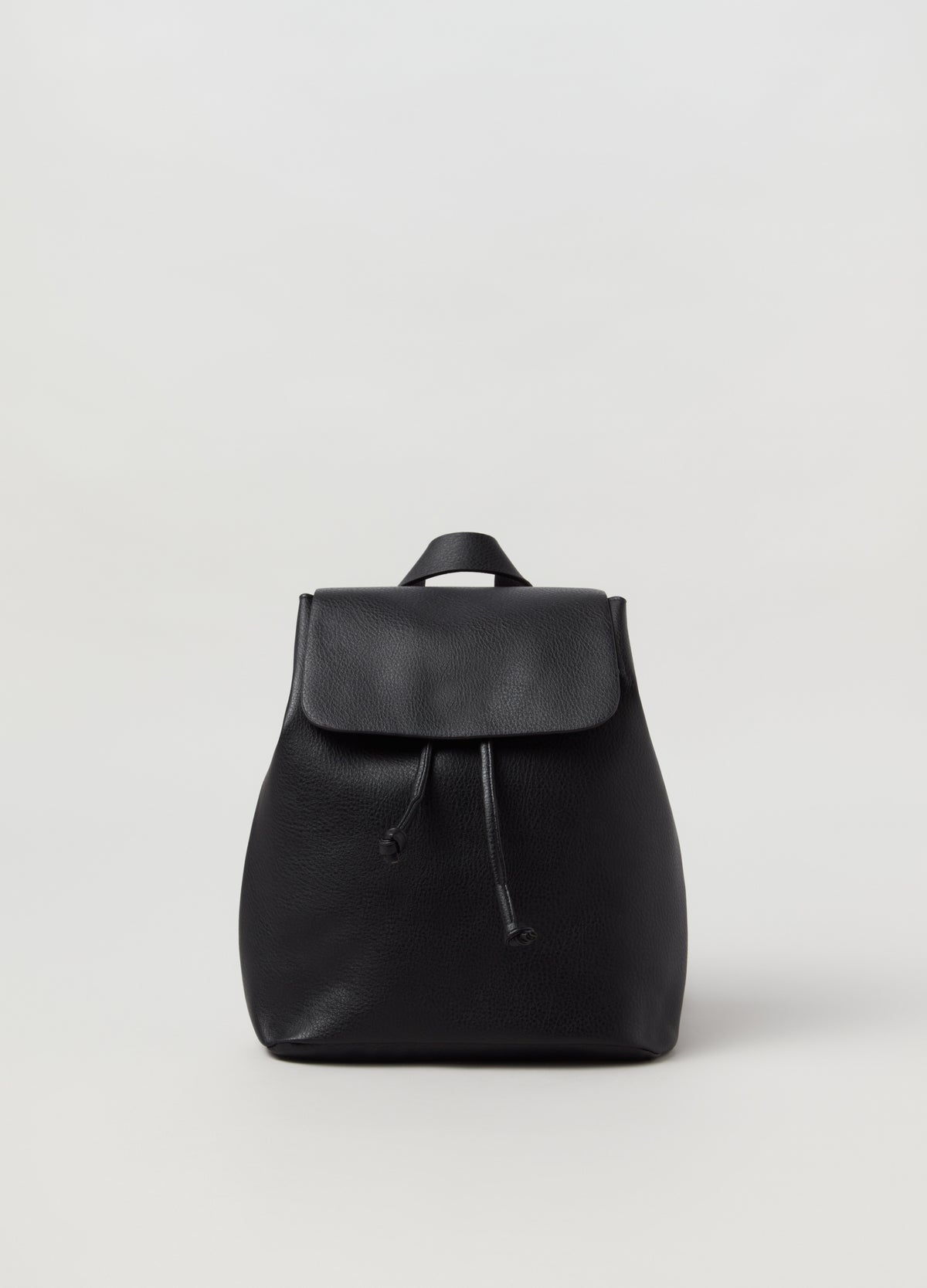 Piombo Hammered-Effect Backpack