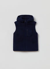 OVS Kid Boys Sherpa Gilet With Hood