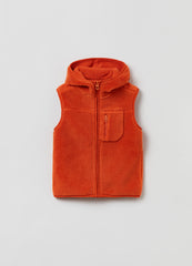 OVS Kid Boys Sherpa Gilet With Hood